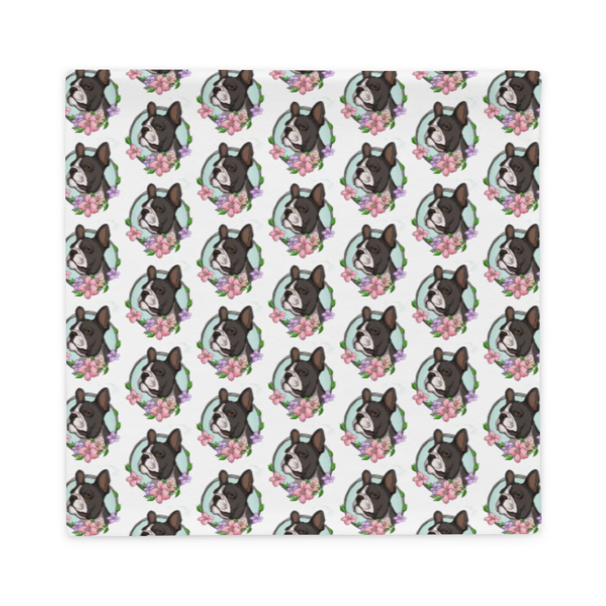 "You Don't Rescue Dogs, They Rescue You" French Bulldog Pillow Case