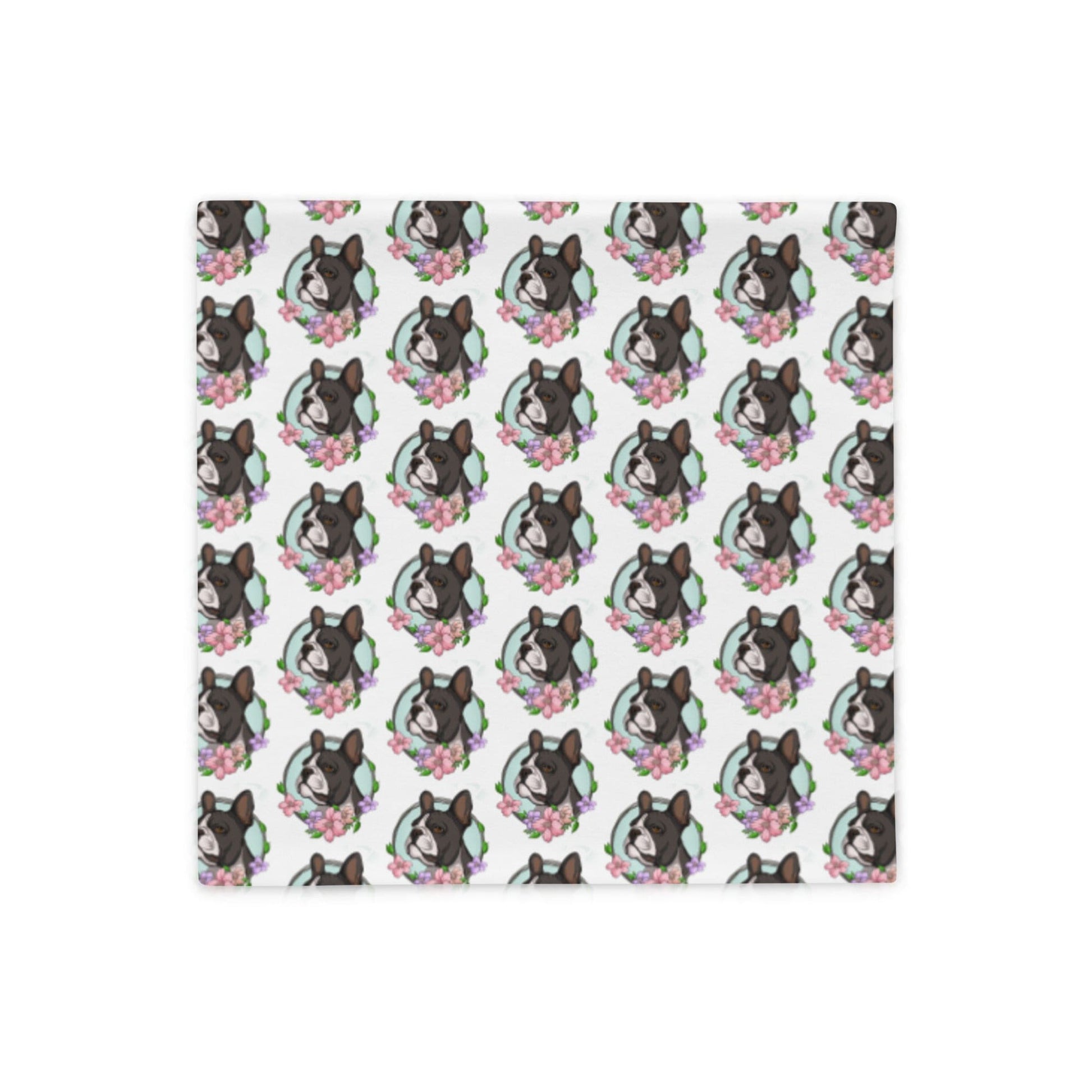 "You Don't Rescue Dogs, They Rescue You" French Bulldog Pillow Case